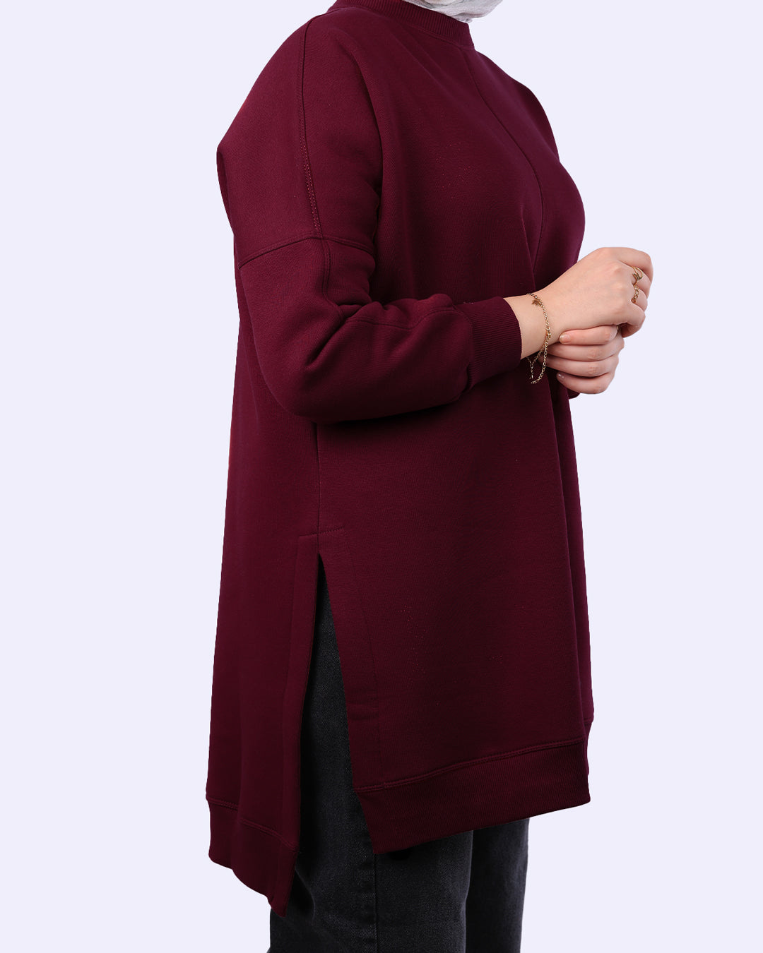 Line Oervsize Sweatshirt