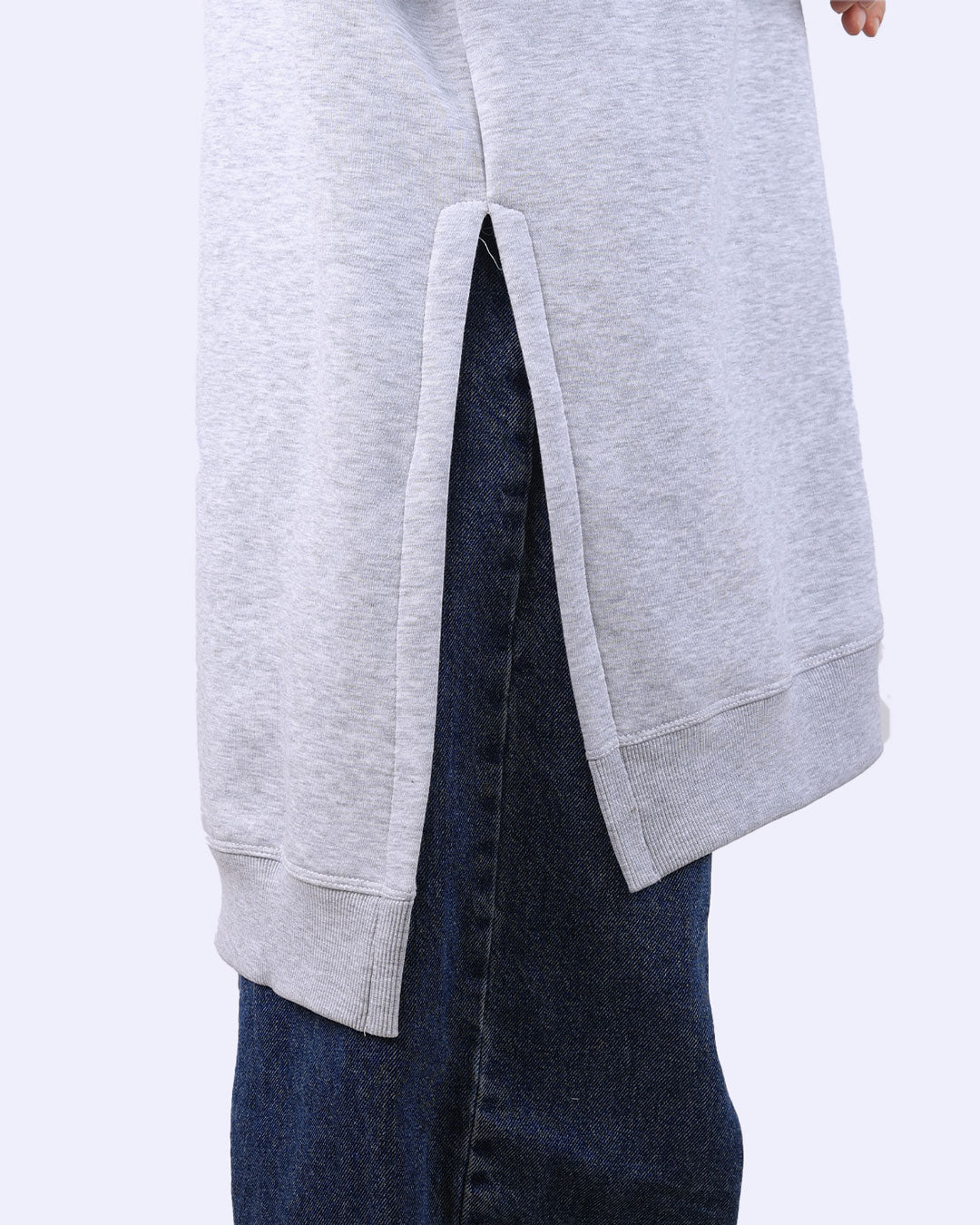 Line Oervsize Sweatshirt