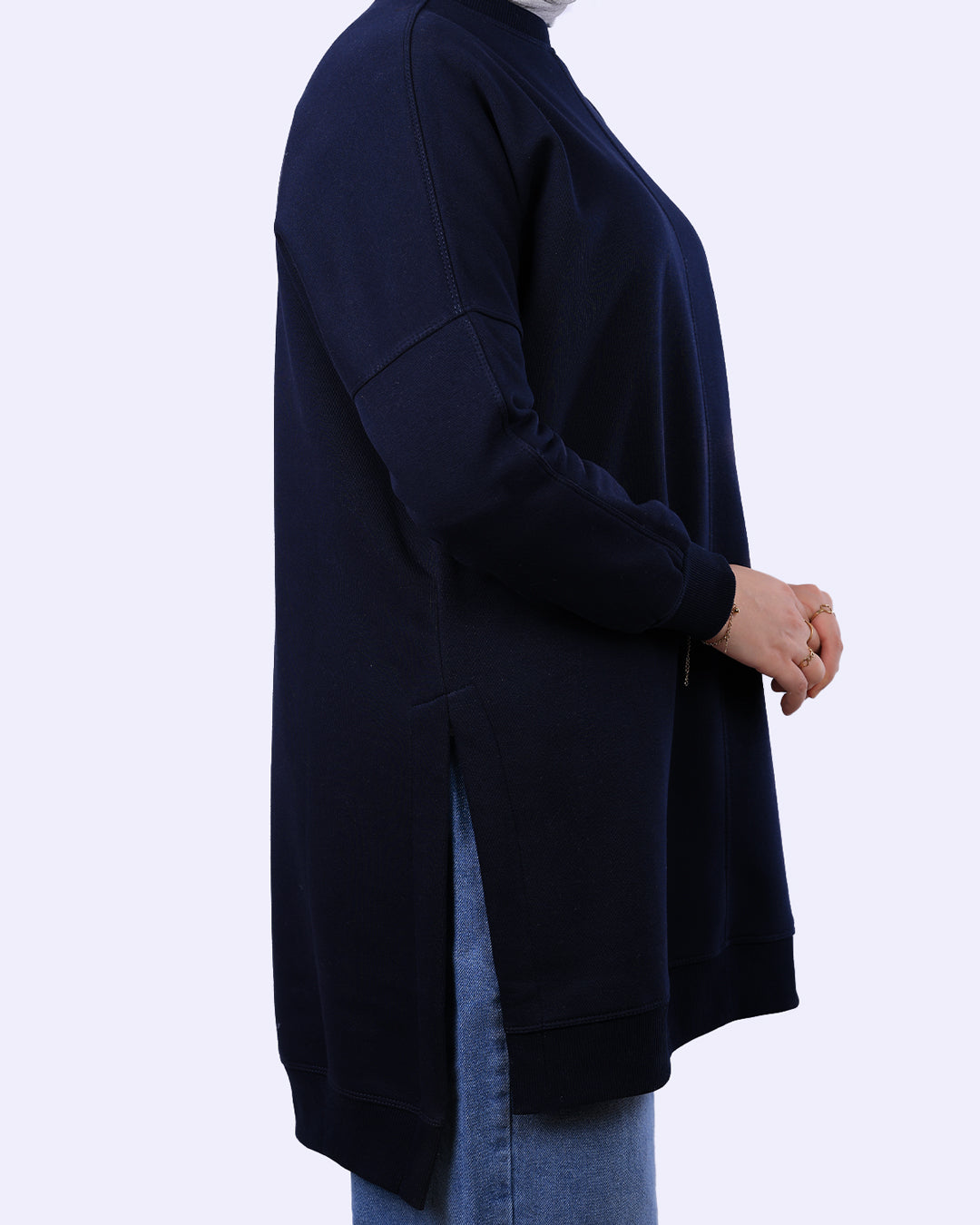 Line Oervsize Sweatshirt