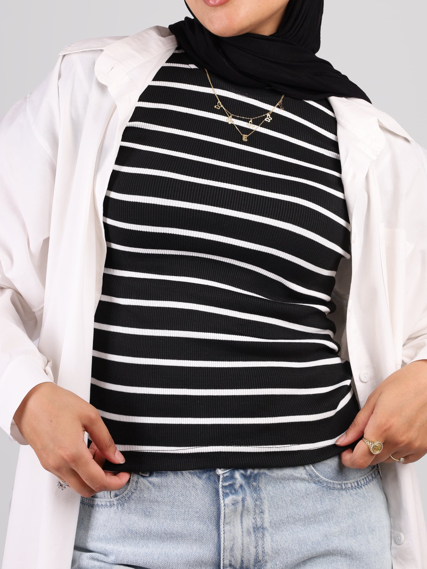 Half sleeve Basic Top