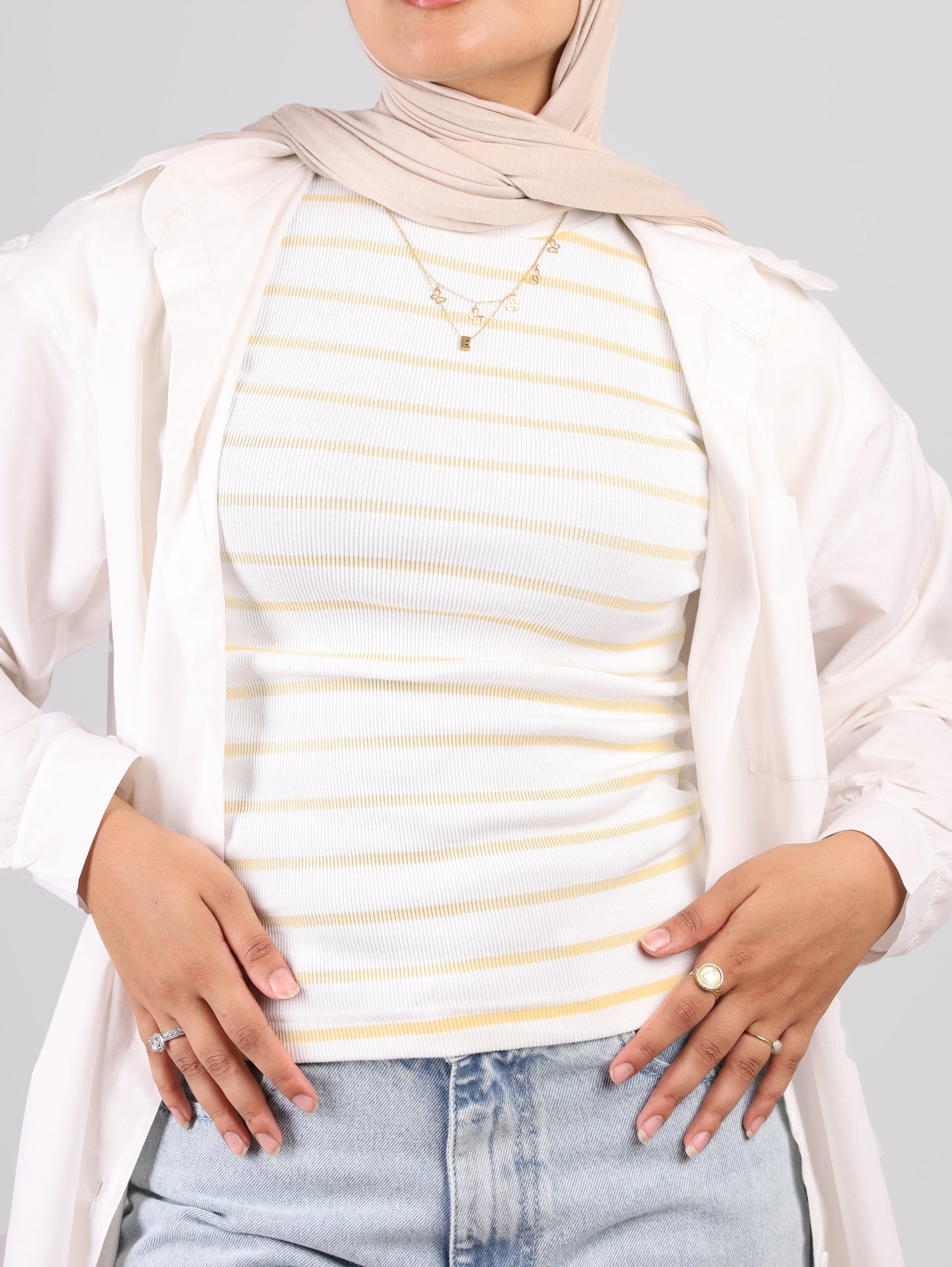 Half sleeve Basic Top