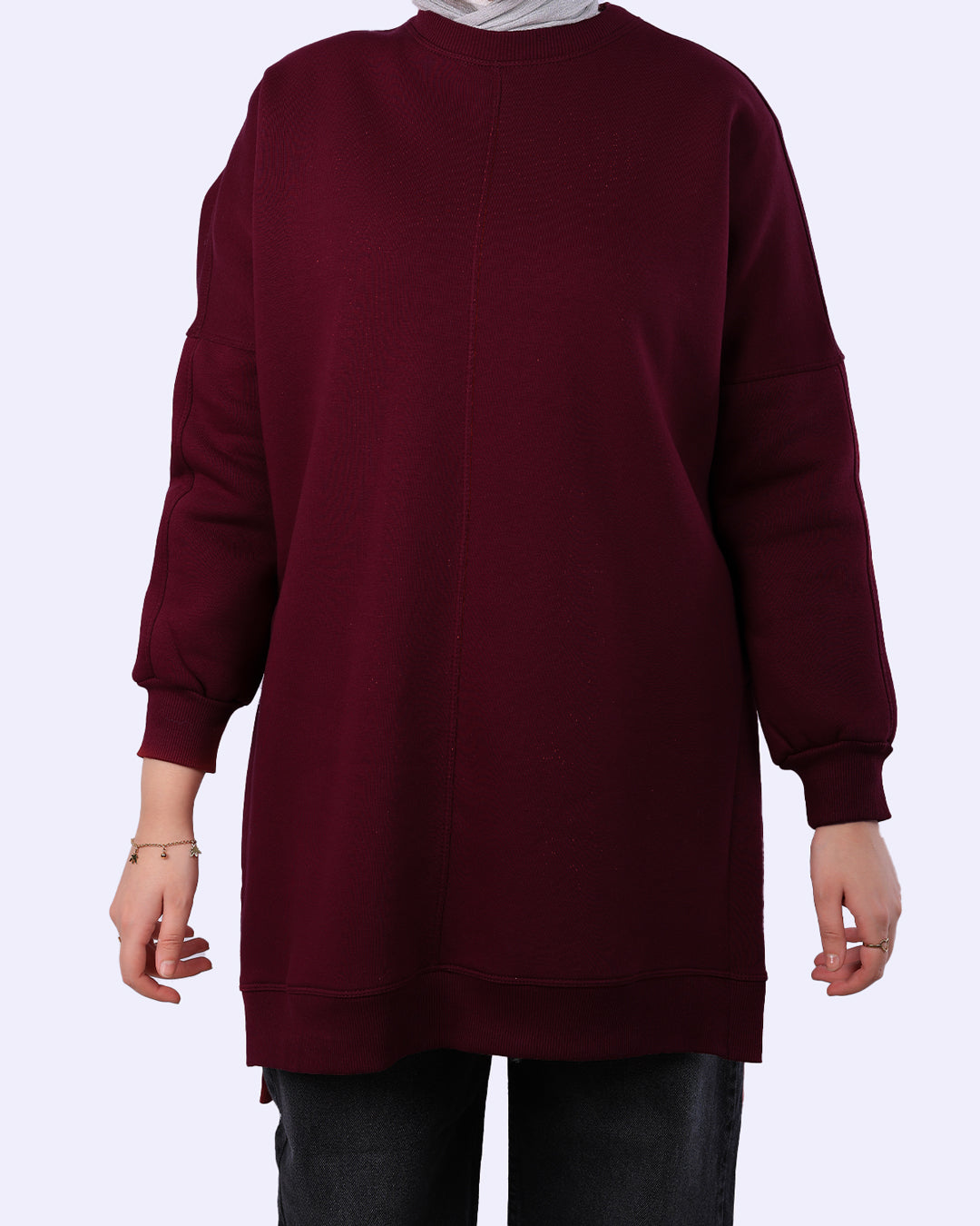 Line Oversize Sweatshirt