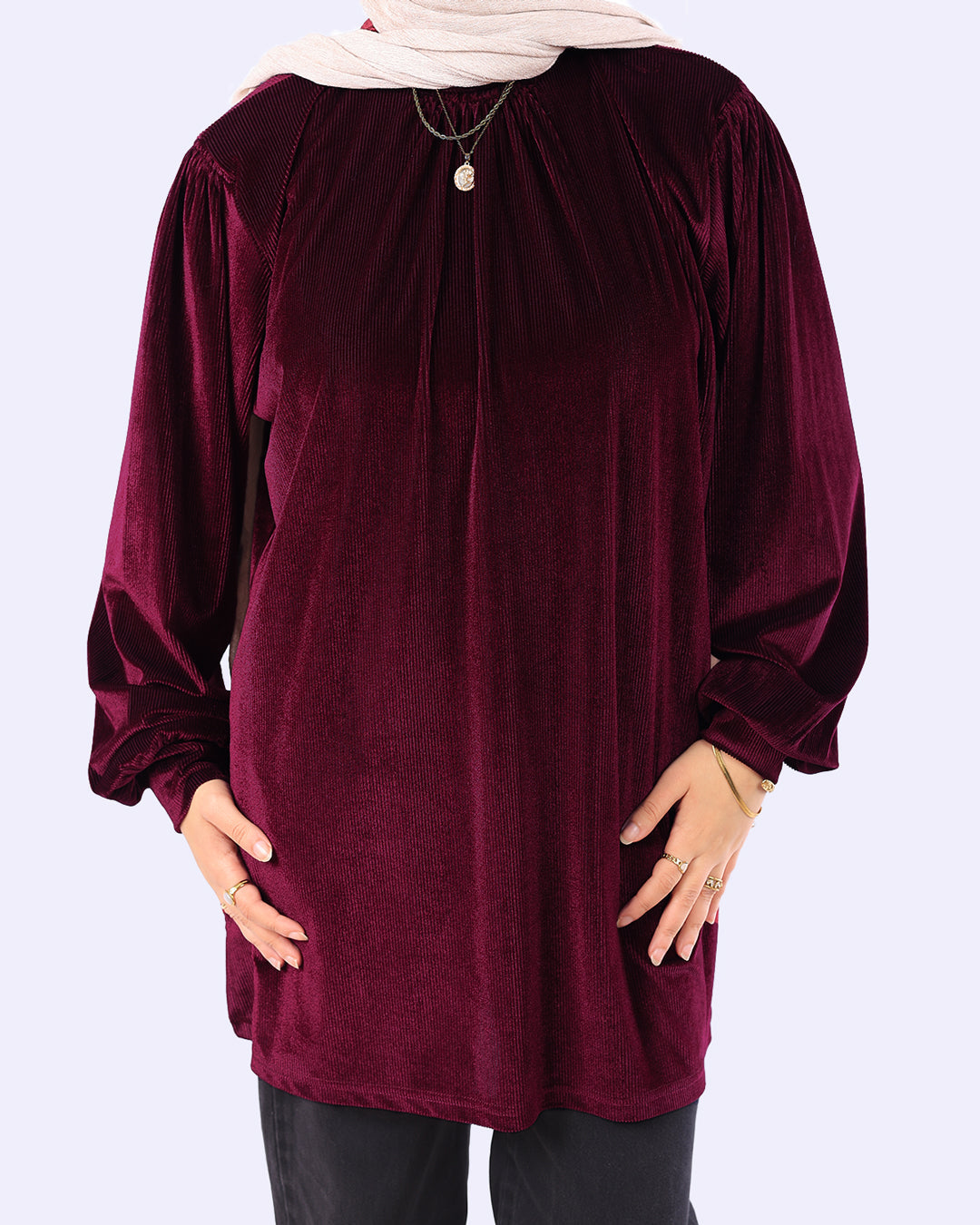 Velvet Blouse