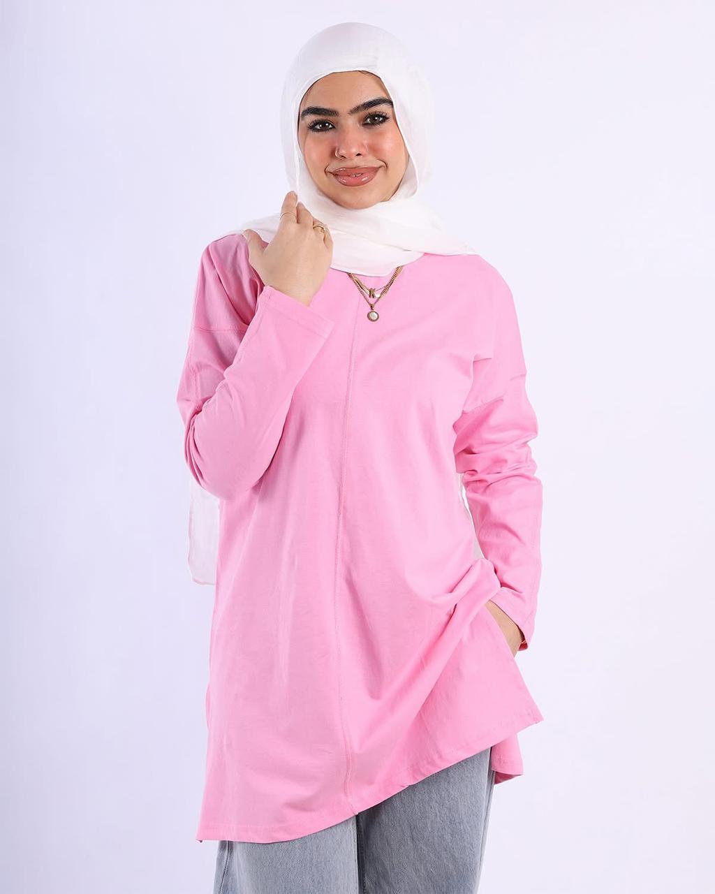 Line Side Cut T-Shirt