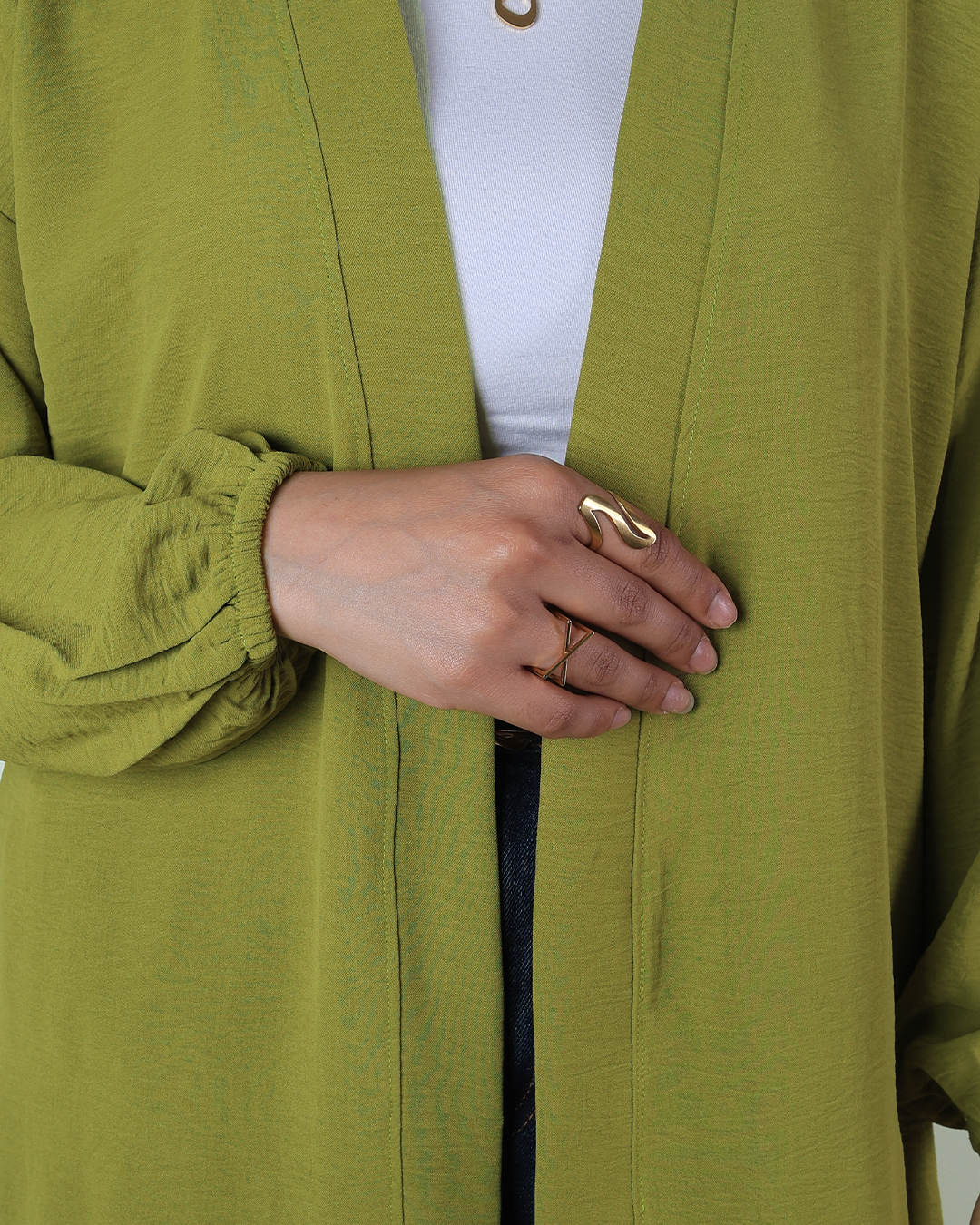 Elastic Cy Cardigan