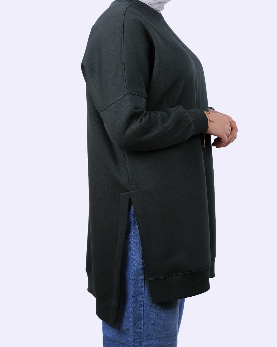 Line Oervsize Sweatshirt