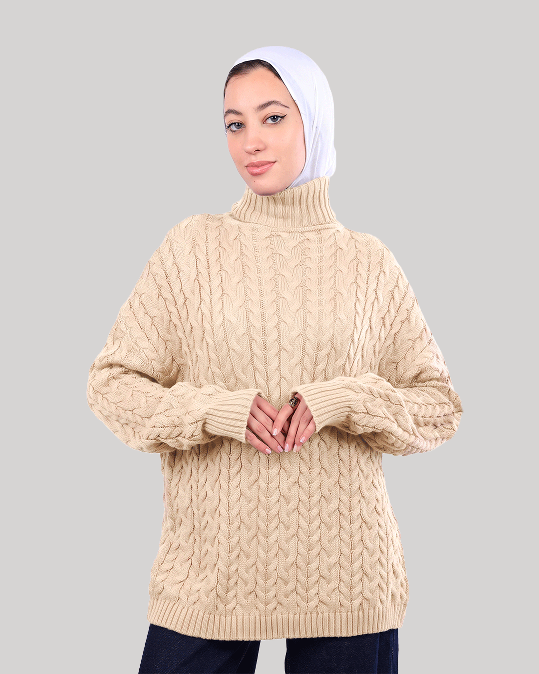 Knit Pattern Pullover