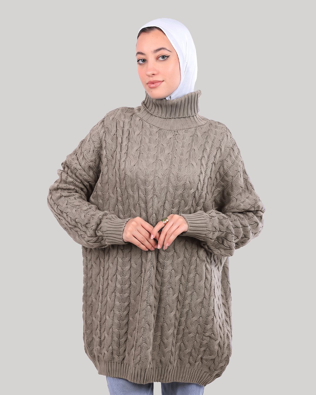 Knit Pattern Pullover