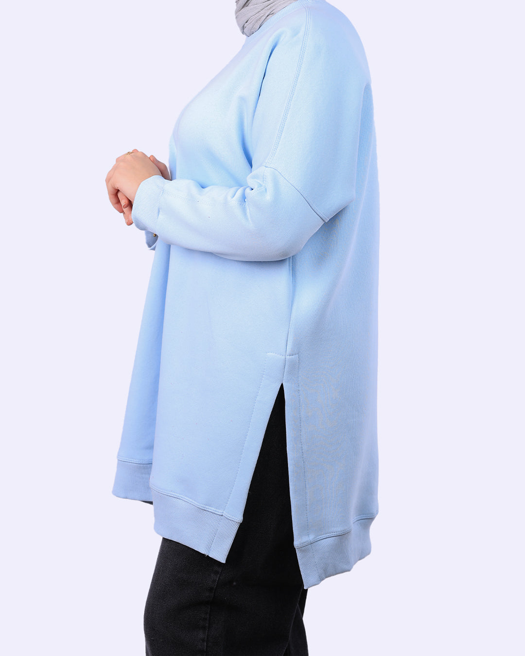 Line Oervsize Sweatshirt