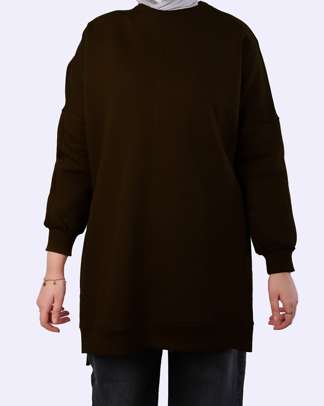 Line Oervsize Sweatshirt