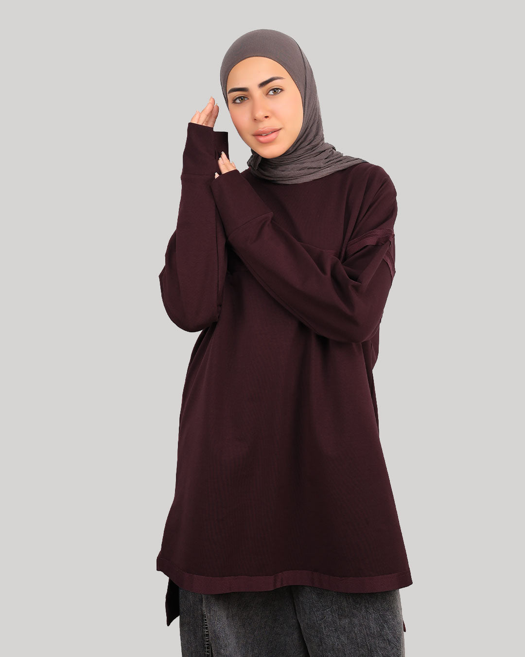 Oversized Melton T-Shirt