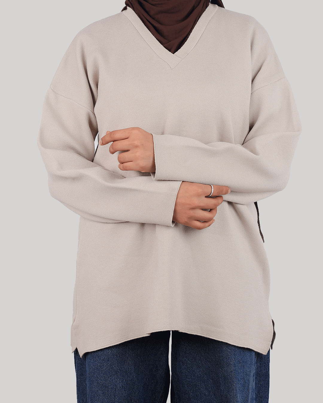 V-Neck Sweatshirt