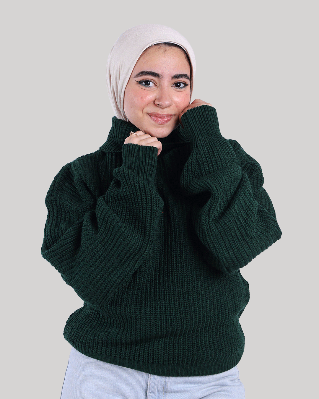 High Waist Pullover