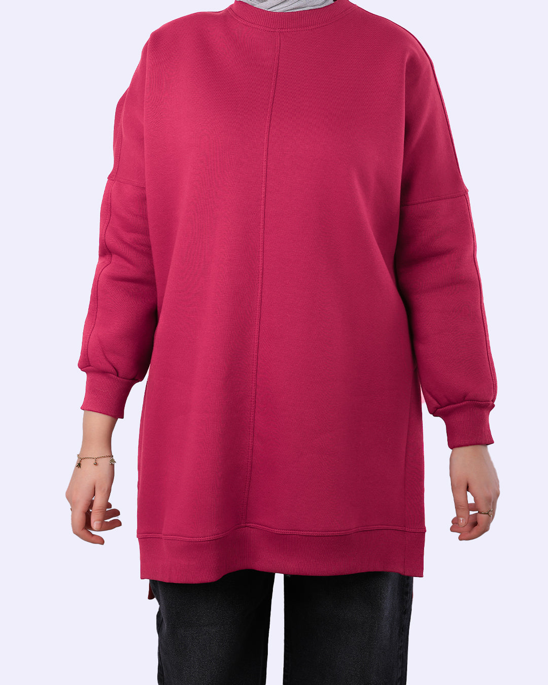 Line Oervsize Sweatshirt