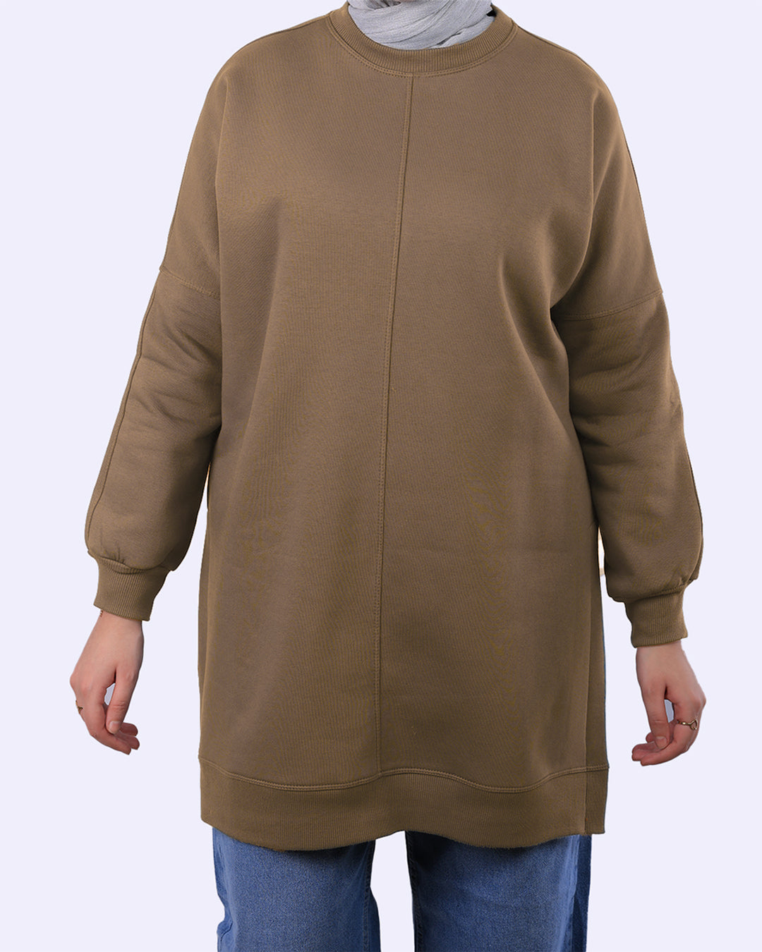 Line Oervsize Sweatshirt