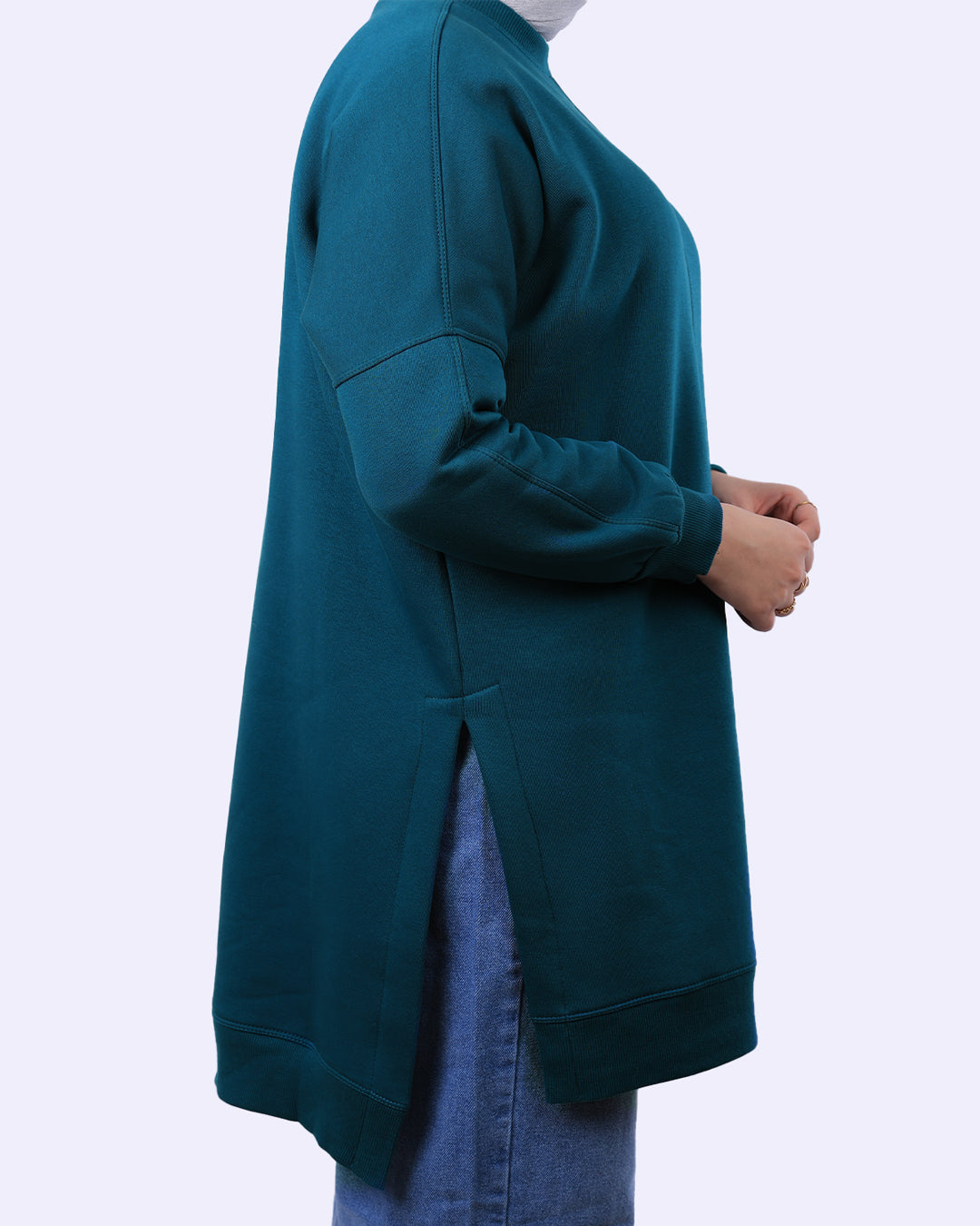 Line Oervsize Sweatshirt