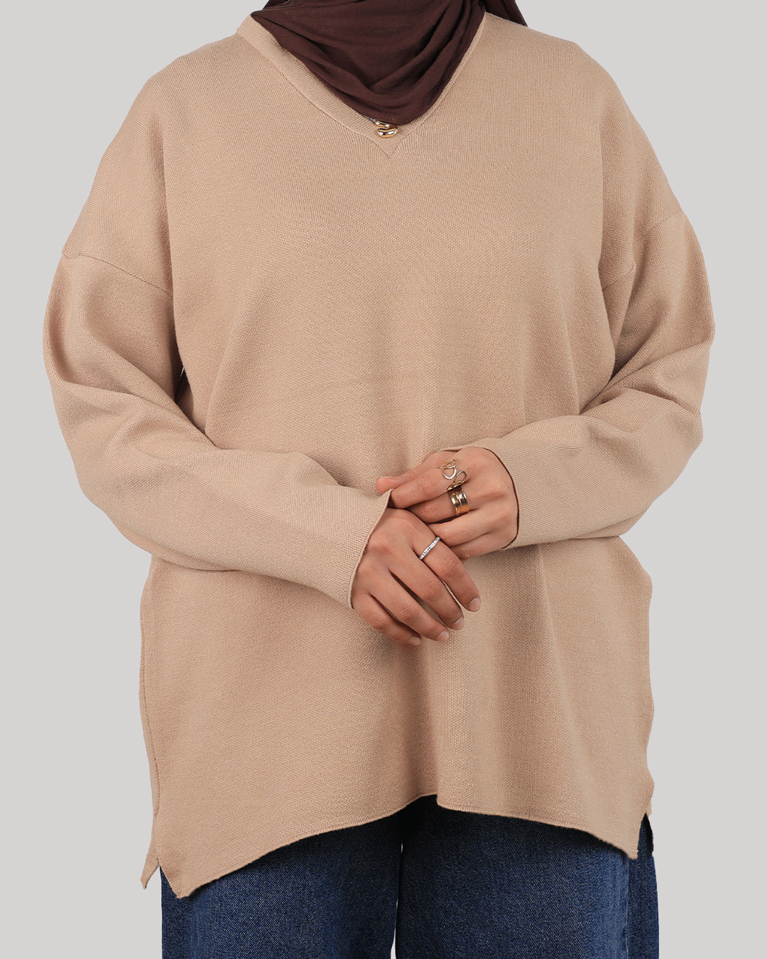 V-Neck Sweatshirt