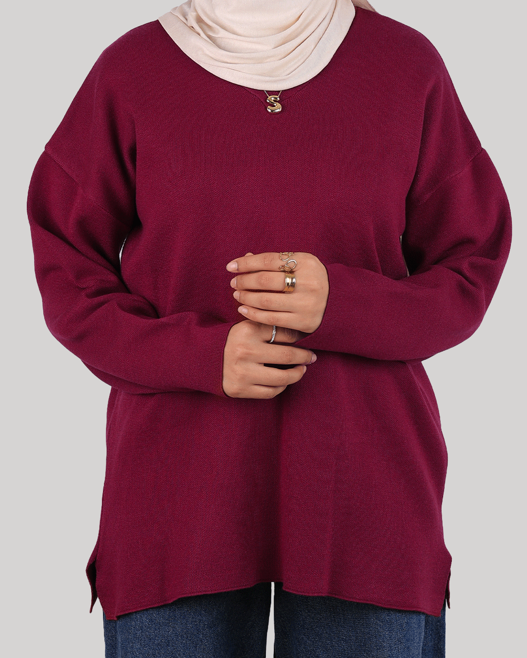 V-Neck Sweatshirt