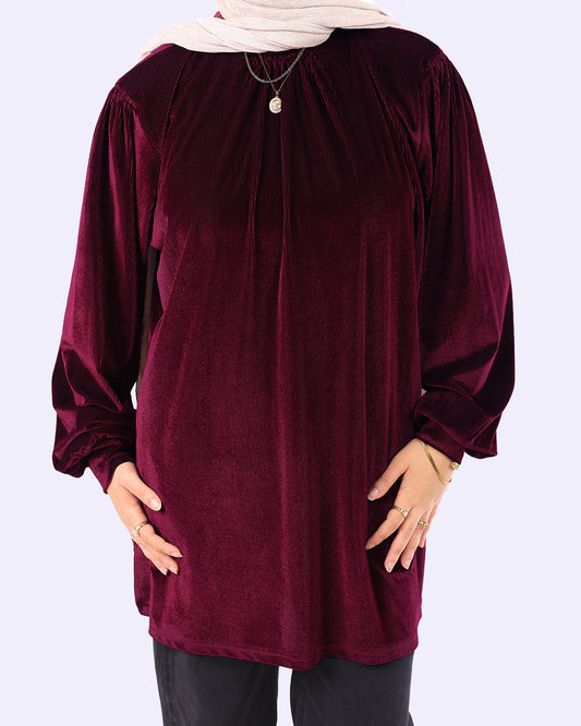 Velvet Blouse