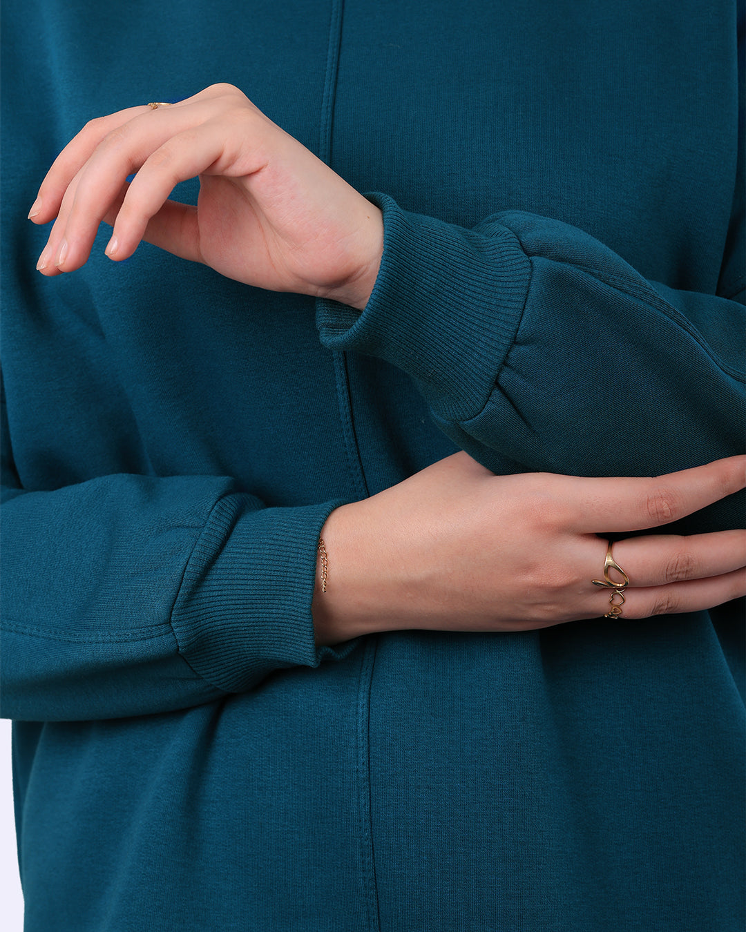 Line Oervsize Sweatshirt