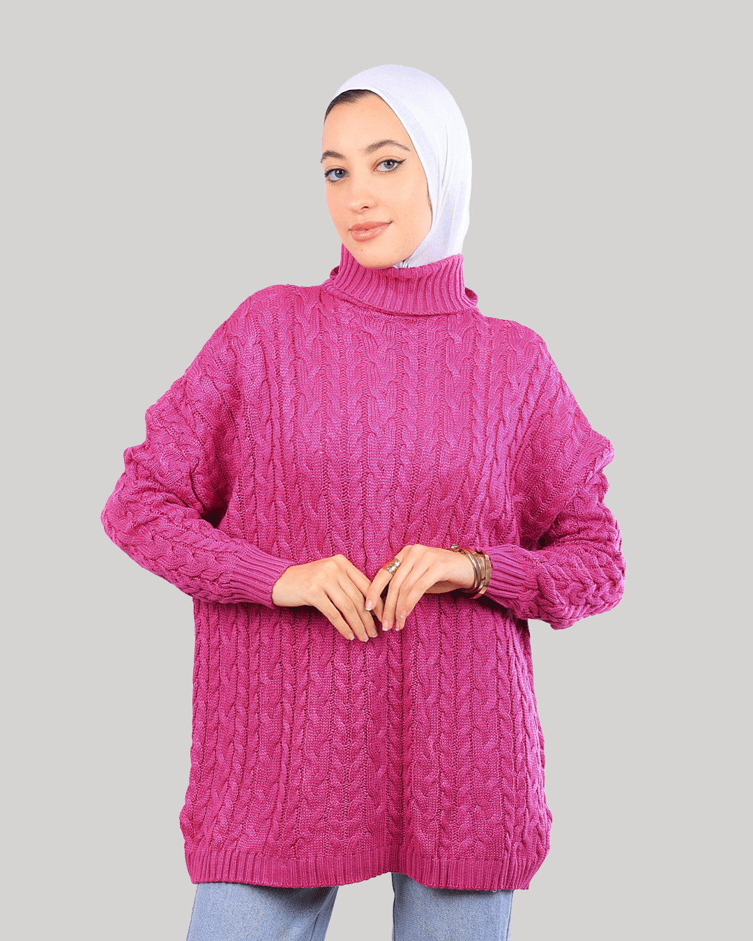 Knit Pattern Pullover