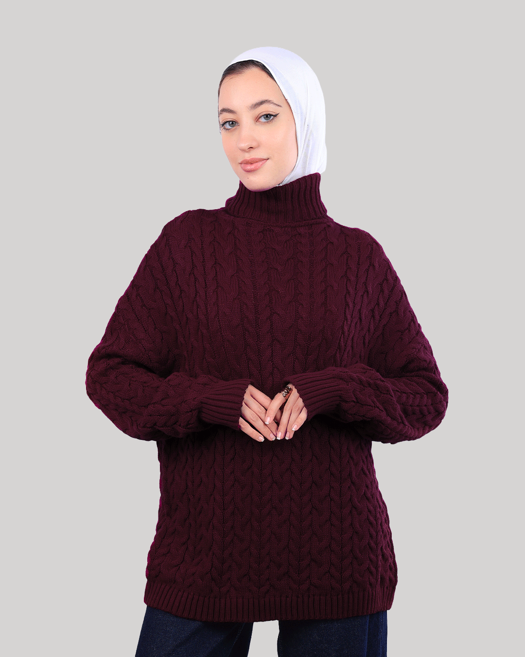 Knit Pattern Pullover