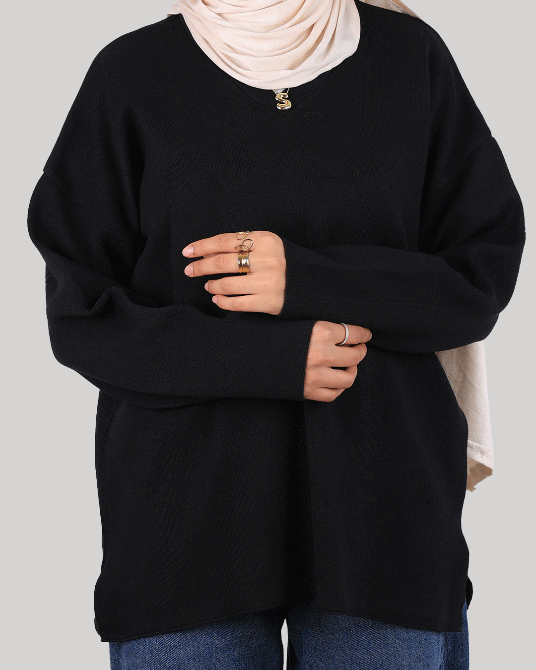 V-Neck Sweatshirt