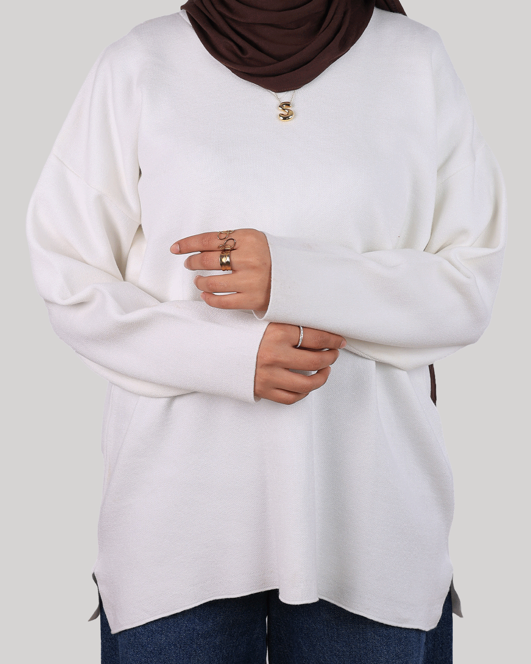 V-Neck Sweatshirt