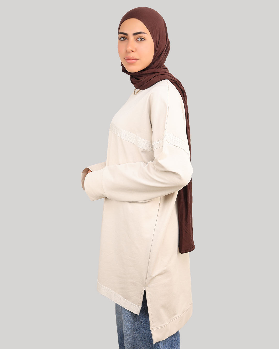 Oversized Melton T-Shirt