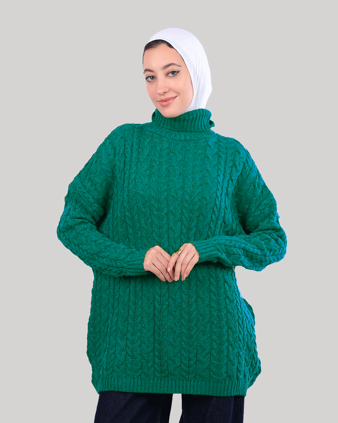 Knit Pattern Pullover