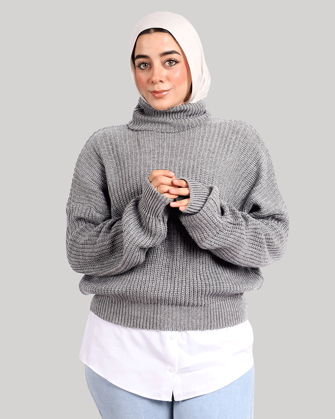 High Waist Pullover