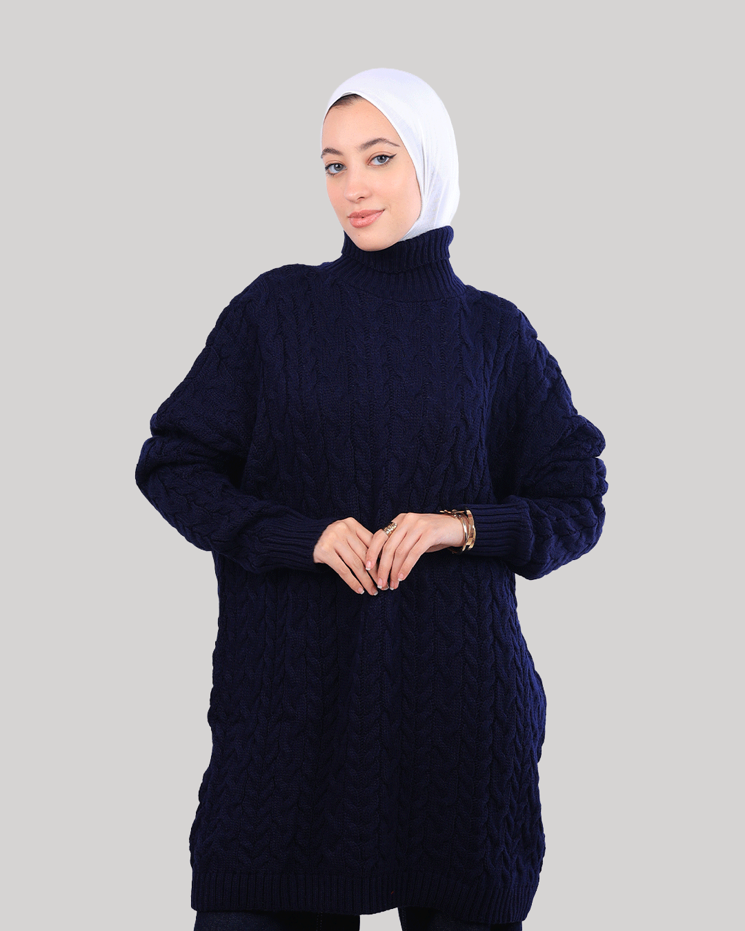 Knit Pattern Pullover