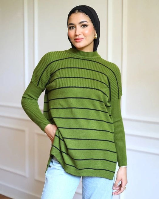 Soft knitted pullover