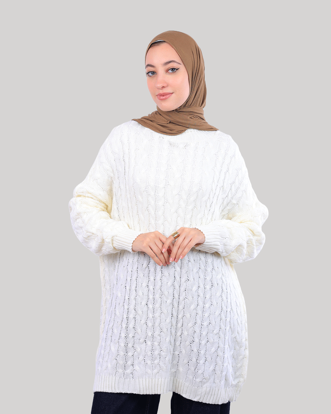 Knit Pattern Pullover