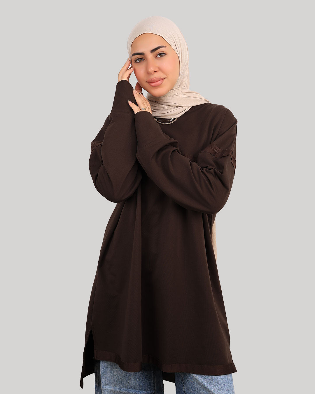 Oversized Melton T-Shirt