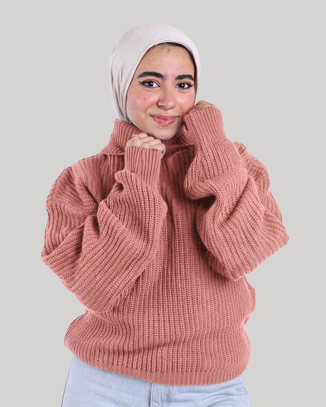 High Waist Pullover