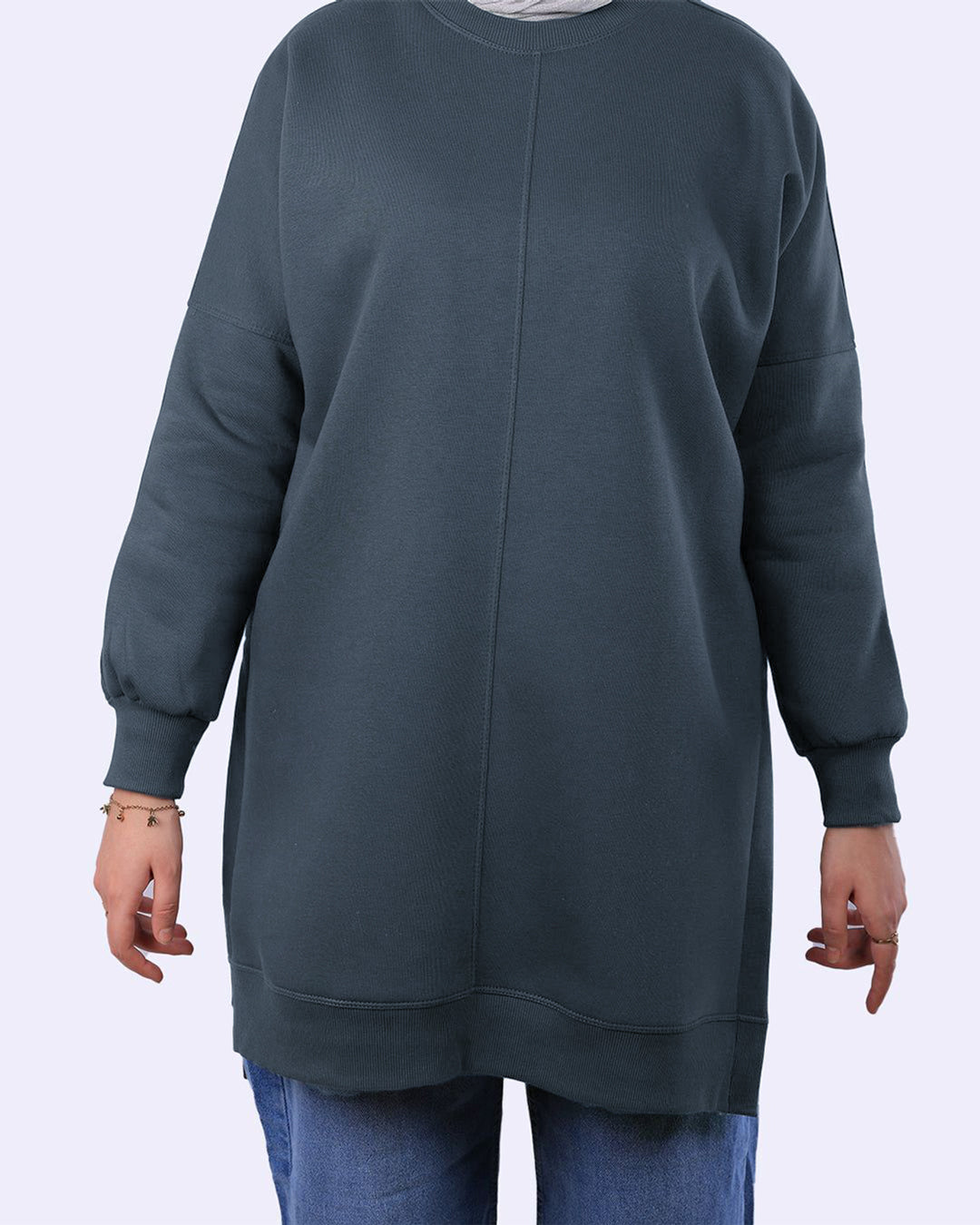 Line Oervsize Sweatshirt