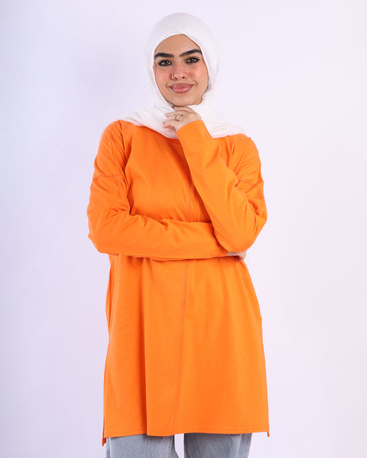 Line Side Cut T-Shirt