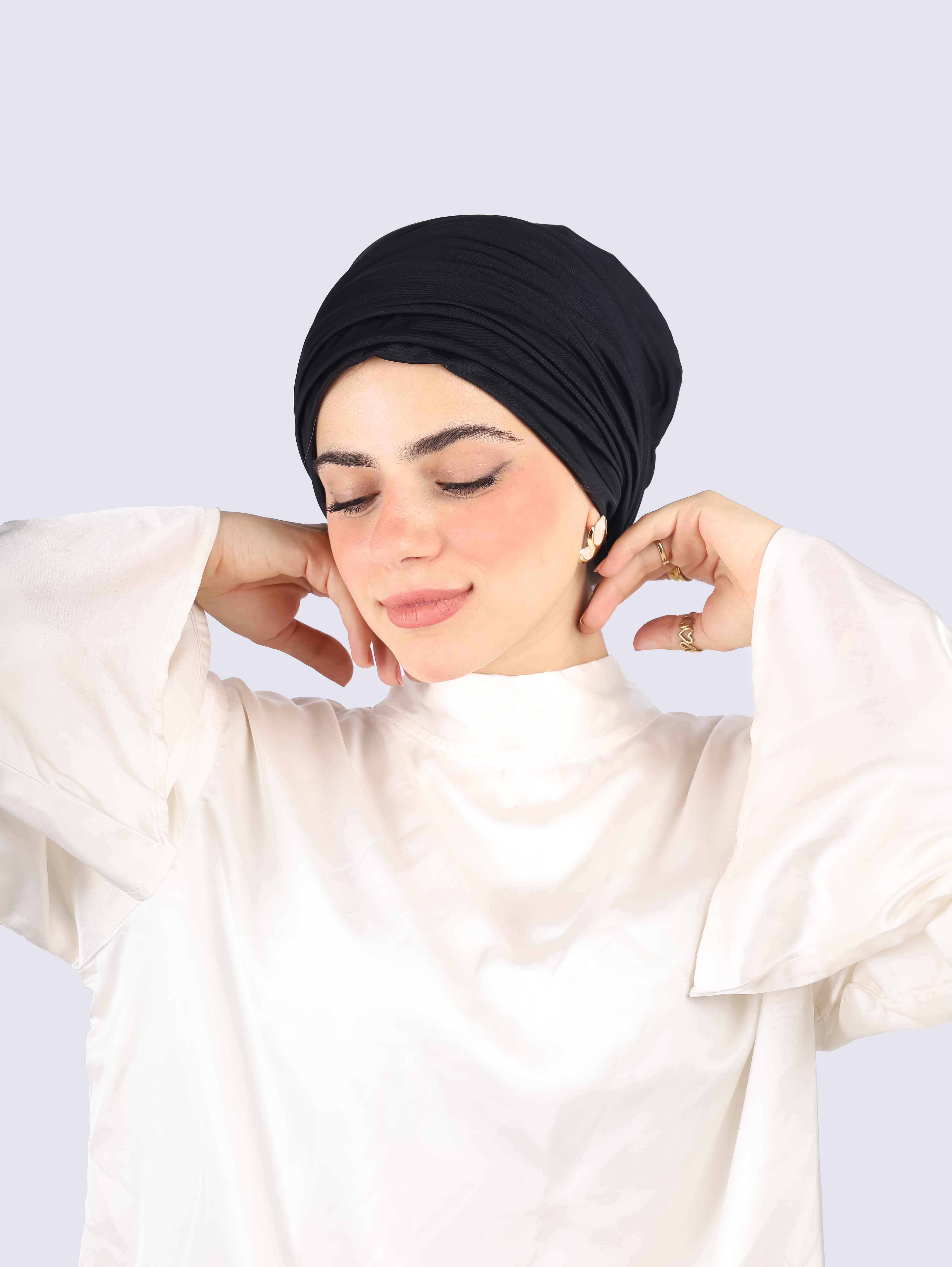 Waterproof Turban With Tie
