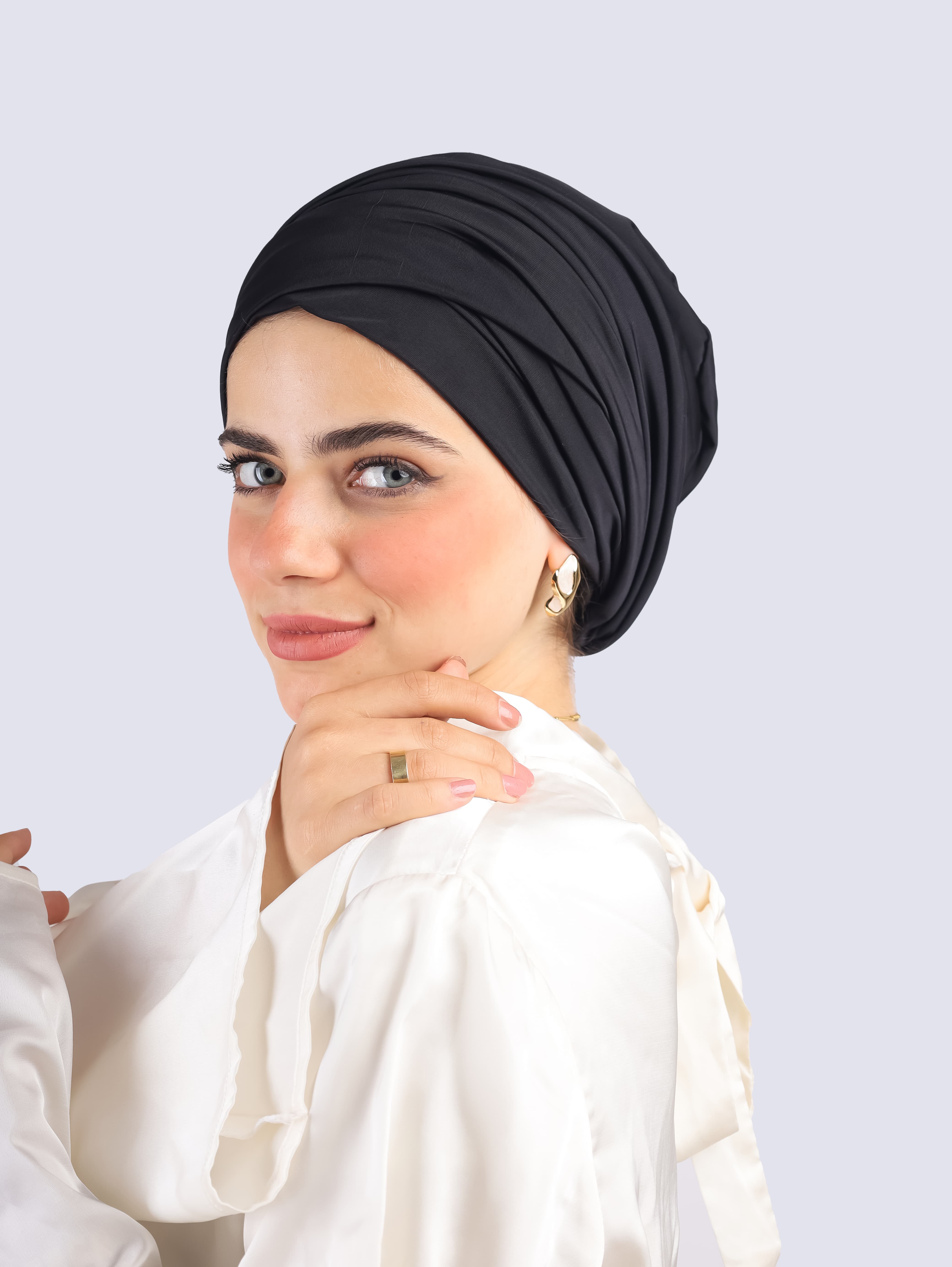 Waterproof Turban With Tie