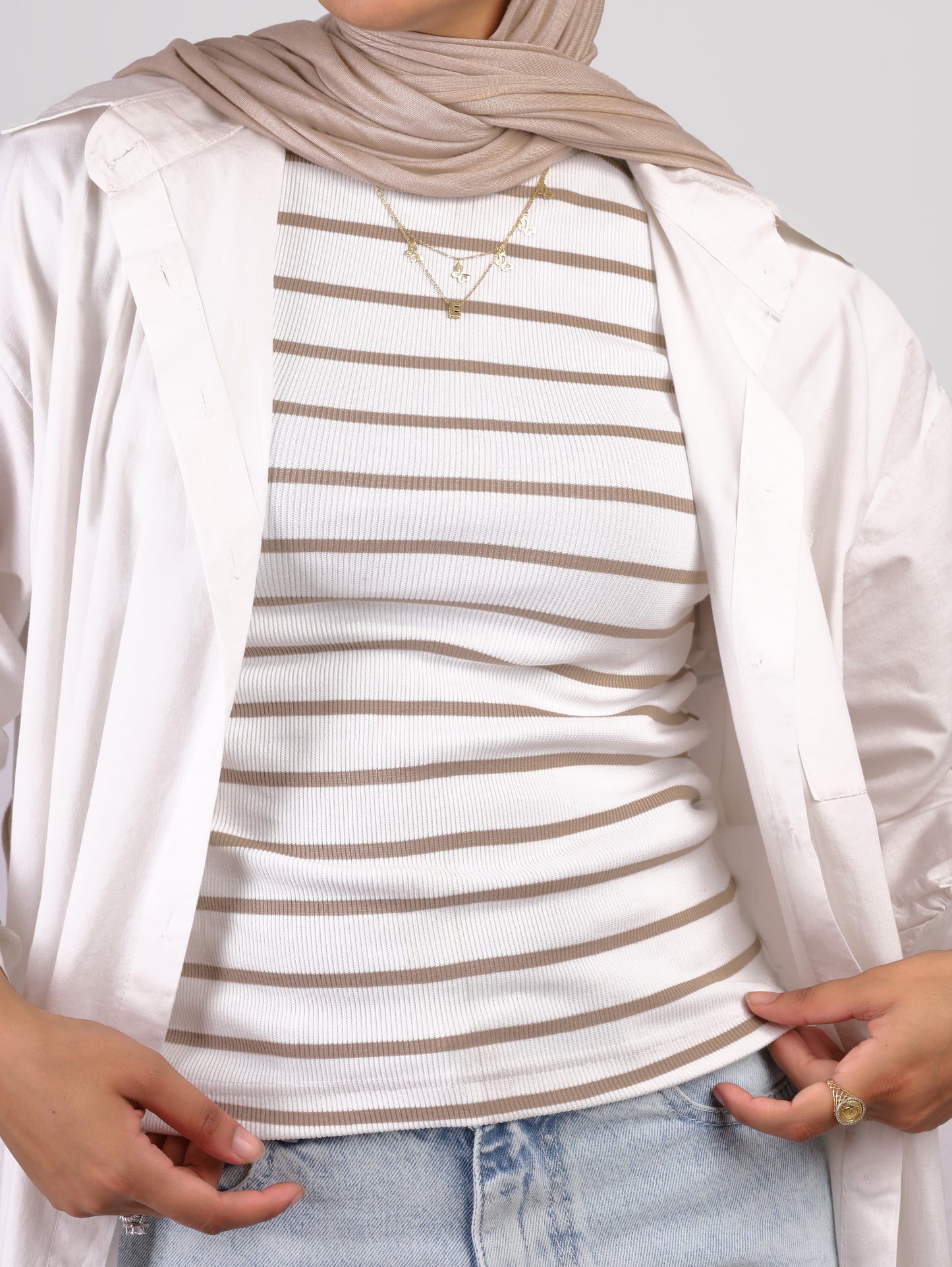 Half sleeve Basic Top