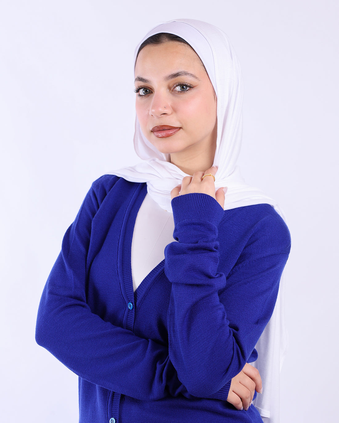 Short Cotton Cardigan
