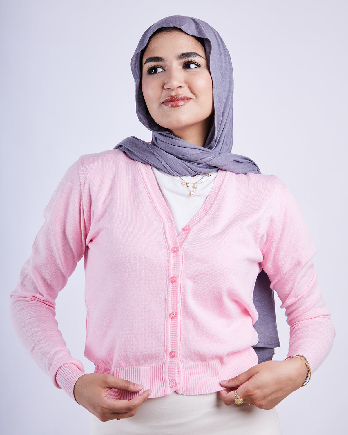 Short Cotton Cardigan
