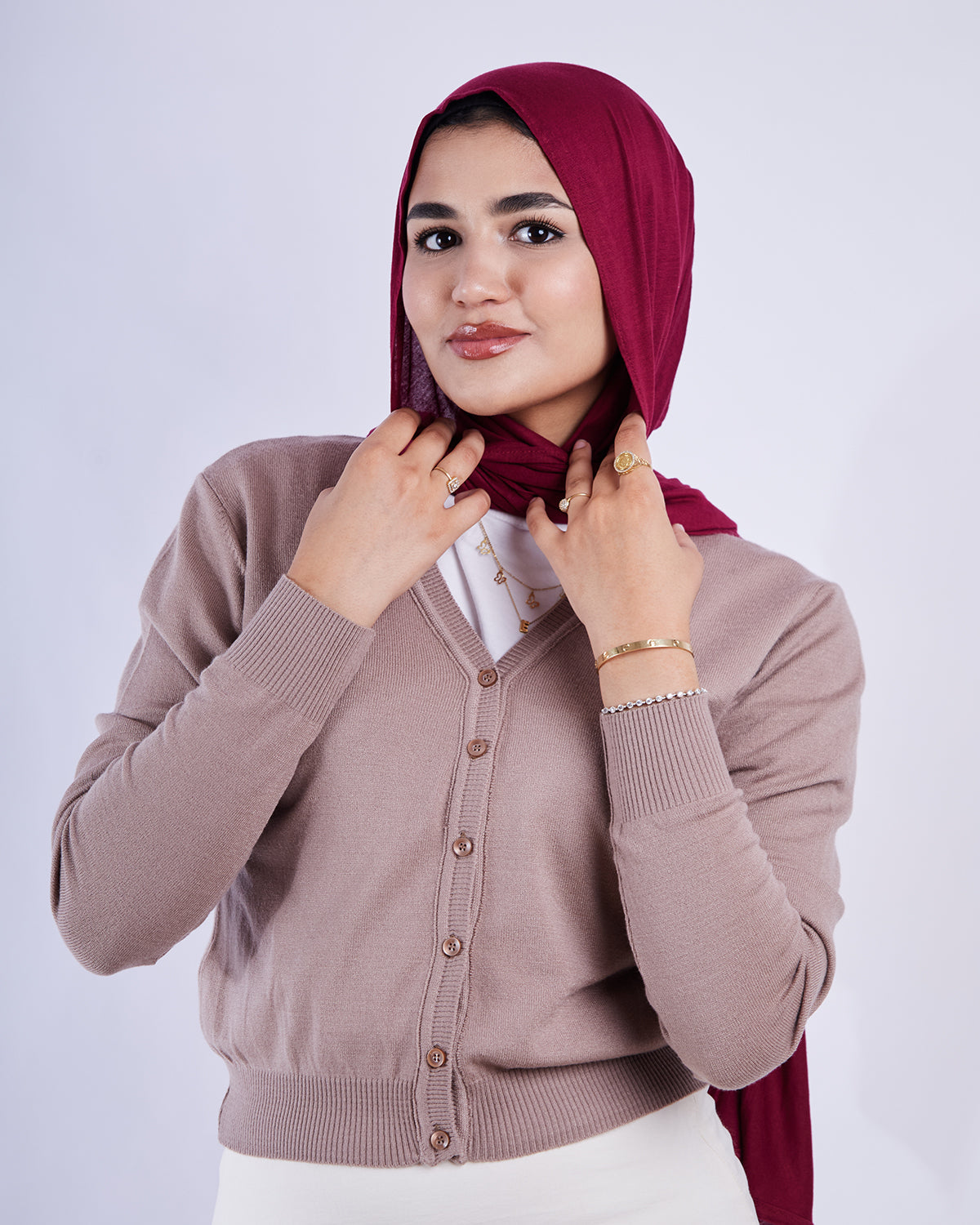 Short Cotton Cardigan