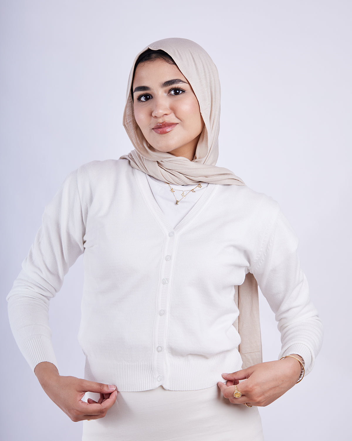 Short Cotton Cardigan