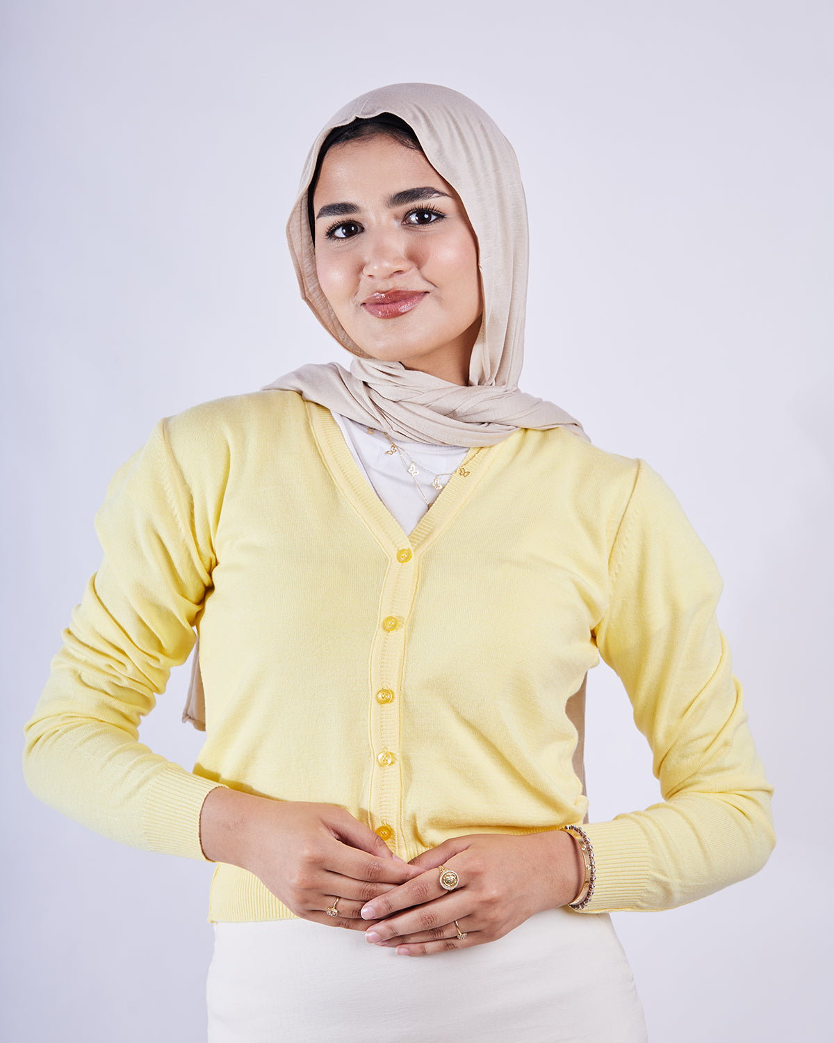 Short Cotton Cardigan