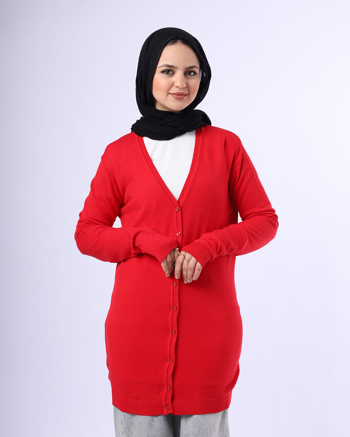Long Cotton Cardigan