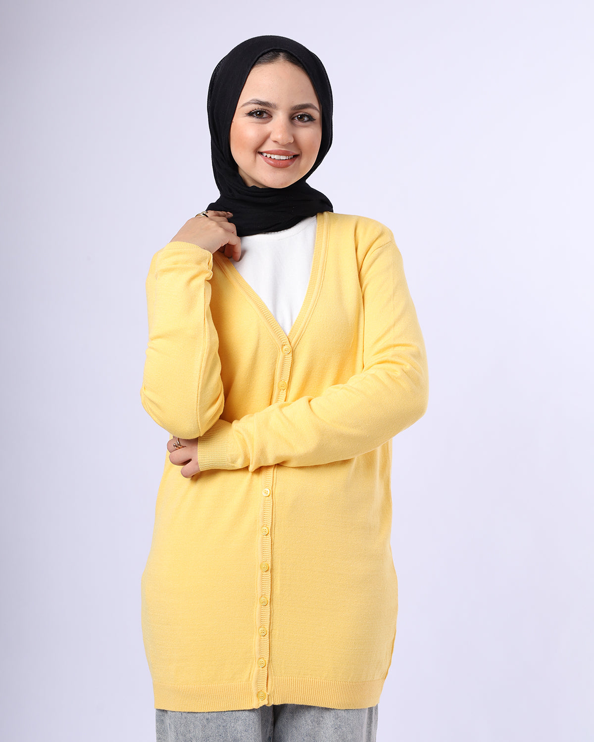 Long Cotton Cardigan
