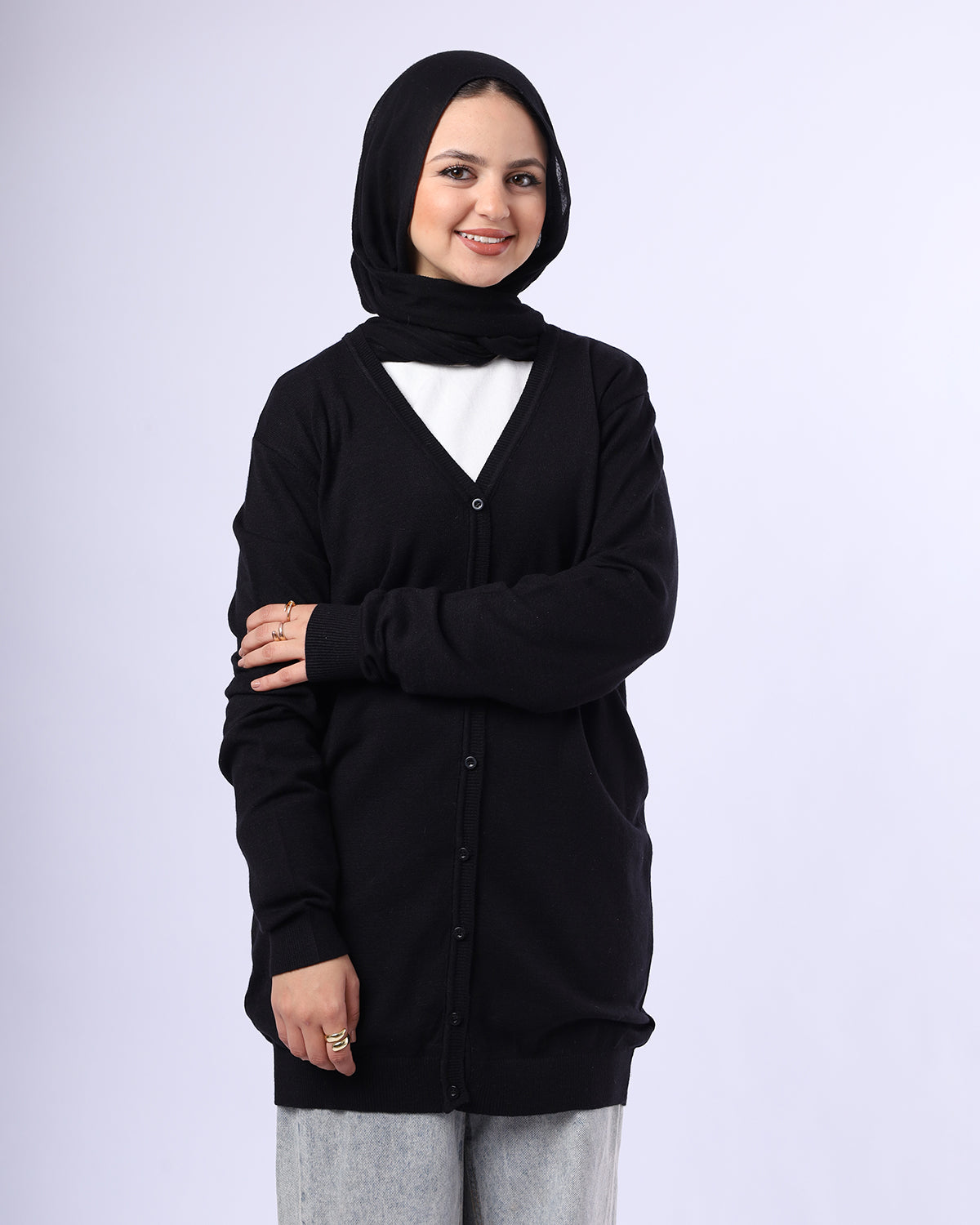 Long Cotton Cardigan