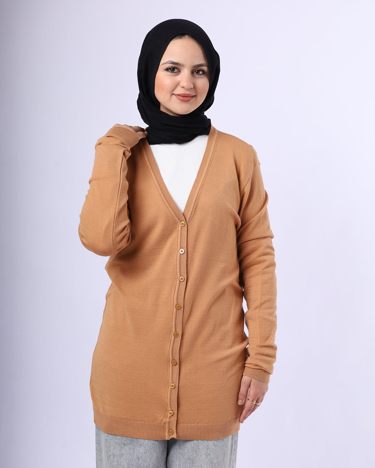 Long Cotton Cardigan